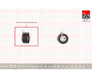 Обтяжна ролка, ангренаж FAI AutoParts T9386 за CITROEN C2 (JM) от 2003 до 2009