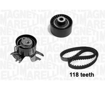 Комплект ангренажен ремък MAGNETI MARELLI 341304530000 за PEUGEOT 407 (6C_) купе от 2005