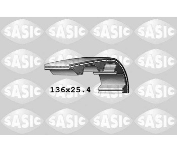 Ангренажен ремък SASIC 1760023 за PEUGEOT 806 (221) от 1994 до 2002