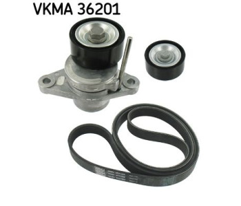 Комплект пистов ремък SKF VKMA 36201 за DACIA LOGAN I (FS) товарен от 2009 до 2012