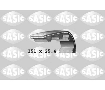 Ангренажен ремък SASIC 1764013 за RENAULT CLIO II (SB0/1/2_) товарен от 1998 до 2005