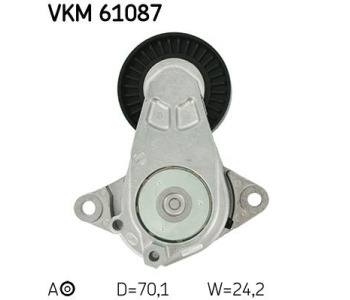 Обтящна ролка, пистов ремък SKF VKM 61087 за TOYOTA AURIS (_E15_) от 2006 до 2012