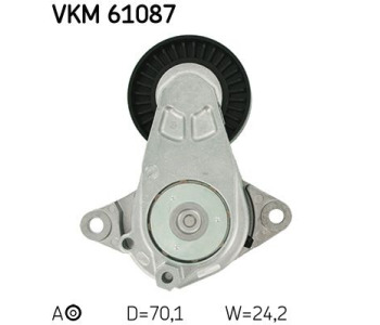 Обтящна ролка, пистов ремък SKF VKM 61087 за TOYOTA COROLLA (_E15_) седан от 2006