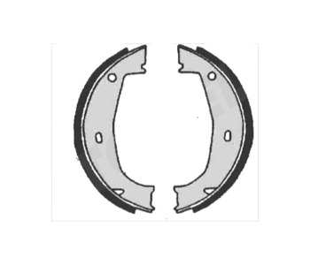 Комплект спирачни челюсти, ръчна спирачка STARLINE за BMW 3 Ser (E36) комби от 1995 до 1999
