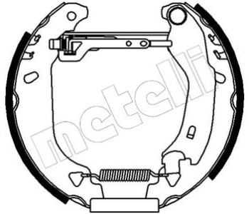 Водна помпа+ к-кт ангренажен ремък METELLI 30-1045-1 за PEUGEOT EXPERT (224) пътнически от 1995 до 2006