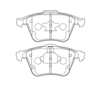 Обтяжна ролка, ангренаж KAVO PARTS DTE-4537 за FORD FOCUS II (DA) комби от 2004 до 2012