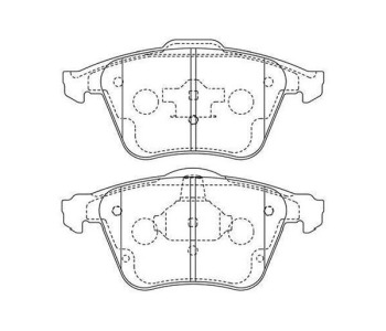 Обтяжна ролка, ангренаж KAVO PARTS DTE-4537 за FORD FIESTA V (JH, JD) от 2001 до 2008