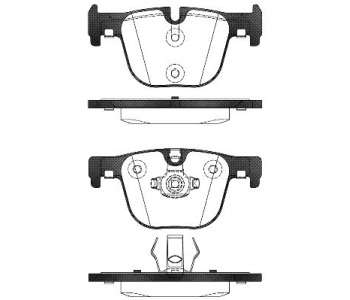 Комплект спирачни накладки ROADHOUSE за BMW 3 Ser (F31) комби от 2011
