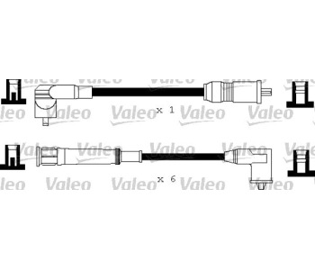 Комплект запалителни кабели VALEO за BMW 5 Ser (E12) от 1972 до 1981