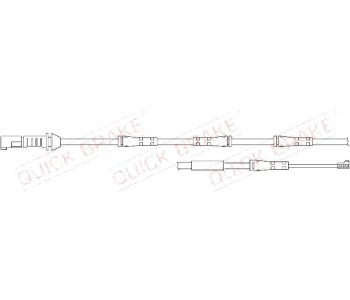 Индикатор, износване на накладките QUICK BRAKE за BMW 6 Ser (F06) гран купе от 2011