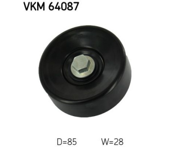 Паразитна/ водеща ролка, пистов ремък SKF VKM 64087 за KIA CEED (JD) от 2012 до 2018