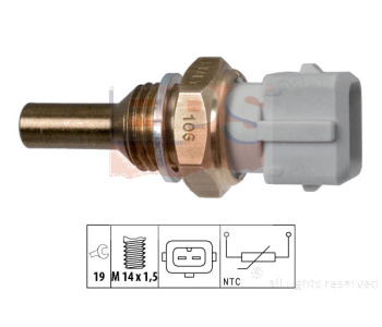 Датчик, температура на охладителната течност EPS 1.830.126 за MERCEDES VARIO от 1996 до 2003