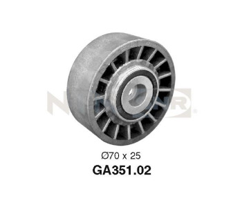 Обтящна ролка, пистов ремък SNR GA351.02 за MERCEDES SLK (R170) от 1996 до 2004