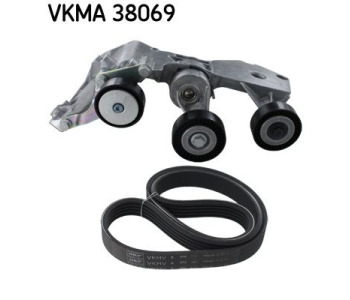 Комплект пистов ремък SKF VKMA 38069 за MERCEDES VANEO (W414) от 2002 от 2005