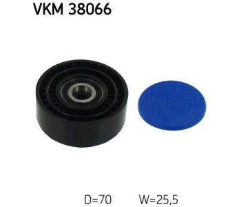 Паразитна/ водеща ролка, пистов ремък SKF VKM 38066 за MERCEDES C (S202) комби от 1996 до 2001