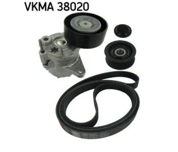 Комплект пистов ремък SKF VKMA 38020 за MERCEDES ML (W163) от 1998 до 2005