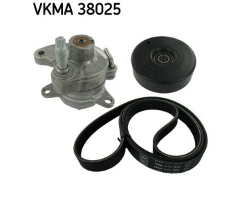 Комплект пистов ремък SKF VKMA 38025 за MERCEDES C (W203) седан от 2000 до 2007
