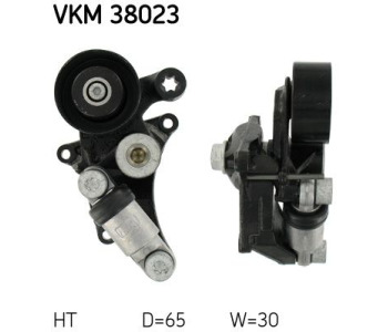 Обтящна ролка, пистов ремък SKF VKM 38023 за MERCEDES C (W203) седан от 2000 до 2007
