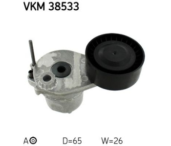 Обтящна ролка, пистов ремък SKF VKM 38533 за MERCEDES C (W205) седан от 2013