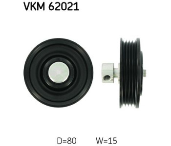 Обтящна ролка, пистов ремък SKF VKM 62021 за NISSAN PRIMERA (P10) хечбек от 1990 до 1996