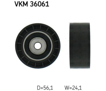 Паразитна/ водеща ролка, пистов ремък SKF VKM 36061 за RENAULT CLIO II (SB0/1/2_) товарен от 1998 до 2005