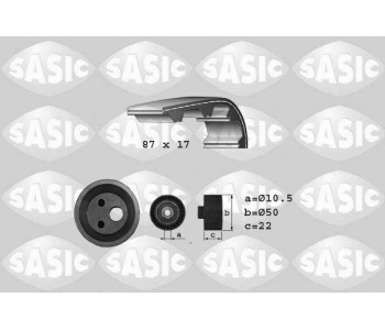 Комплект ангренажен ремък SASIC 1754006 за RENAULT CLIO I (B/C57_, 5/357_) от 1990 до 1998