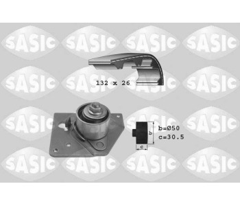 Комплект ангренажен ремък SASIC 1754002 за RENAULT LAGUNA II (KG0/1_) комби от 2001 до 2007