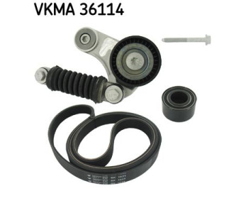 Комплект пистов ремък SKF VKMA 36114 за RENAULT MEGANE I COACH (DA0/1_) купе от 1996 до 2003