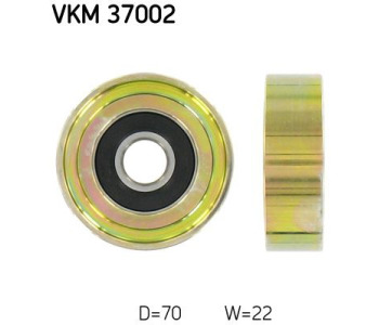 Паразитна/ водеща ролка, пистов ремък SKF VKM 37002 за ROVER 800 (XS) седан от 1986 до 1999