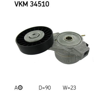 Обтящна ролка, пистов ремък SKF VKM 34510 за SAAB 9-3 (YS3D) кабриолет от 1998 до 2003