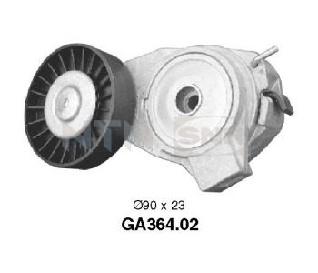 Обтящна ролка, пистов ремък SNR GA364.02 за SAAB 9-3 (YS3D) кабриолет от 1998 до 2003