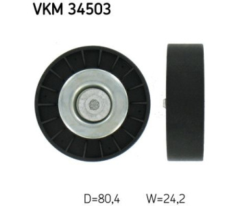 Паразитна/ водеща ролка, пистов ремък SKF VKM 34503 за SAAB 9000 хечбек от 1984 до 1998