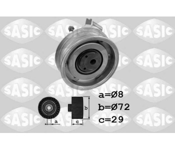 Обтяжна ролка, ангренаж SASIC 1706055 за AUDI A4 Avant (8E5, B6) от 2001 до 2004
