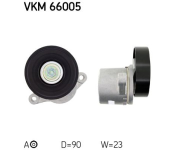 Обтящна ролка, пистов ремък SKF VKM 66005 за SUZUKI GRAND VITARA I (FT, HT) от 1998 до 2006