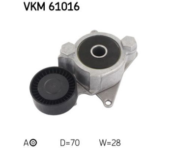 Обтящна ролка, пистов ремък SKF VKM 61016 за TOYOTA AVENSIS (_T25_) седан от 2003 до 2008