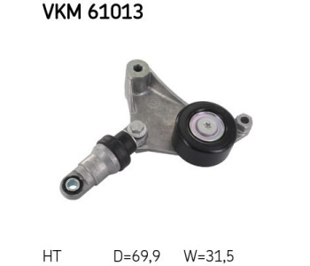 Обтящна ролка, пистов ремък SKF VKM 61013 за TOYOTA AVENSIS (_T25_) седан от 2003 до 2008