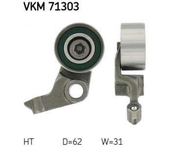 Обтяжна ролка, ангренаж SKF VKM 71303 за TOYOTA COROLLA (_E12_) хечбек от 2001 до 2007