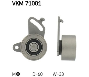 Обтяжна ролка, ангренаж SKF VKM 71001 за TOYOTA LAND CRUISER (J70) от 1984