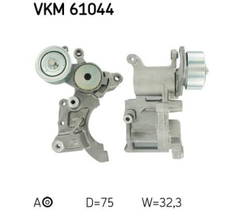 Обтящна ролка, пистов ремък SKF VKM 61044 за TOYOTA LAND CRUISER (J150) от 2009