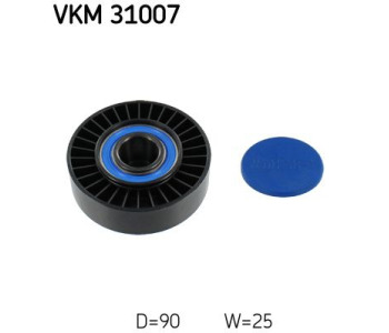 Паразитна/ водеща ролка, пистов ремък SKF VKM 31007 за VOLKSWAGEN LT II 28-46 (2DC, 2DF, 2DG, 2DL) платформа от 1996 до 2006