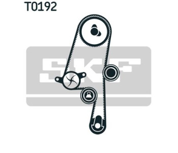 Комплект ангренажен ремък SKF VKMA 06220 за VOLVO V40 хечбек от 2012