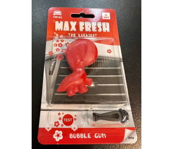 Ароматизатор MAX FRESH Bubble gum динозавърче 1бр.