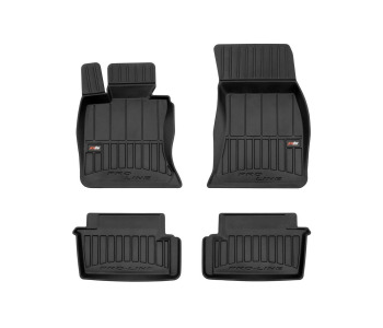 Гумени стелки за купето черни (4 броя) FROGUM 3D Proline за BMW 4 Ser (F32, F82) купе от 2013
