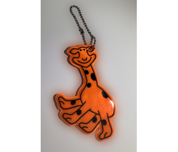 Светлоотразителче жираф оранжев