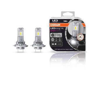 LED крушки за къси и дълги светлини H7/H18 16W 12V PX26D OSRAM комплект 2бр