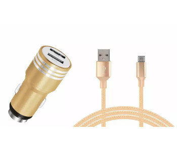 Зарядно за кола с Micro USB кабел 2.4A