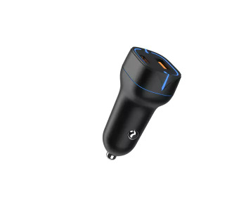 Зарядно за кола с USB-A 20W + USB-C QC3.0 изход