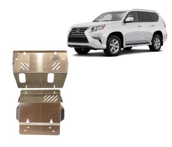 Метална кора под двигател радиатор предна броня алуминиева - SCUT 26.181ALU за TOYOTA LAND CRUISER (J150) от 2009