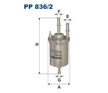 Горивен филтър FILTRON за AUDI A3 Sportback (8PA) от 2004 до 2015