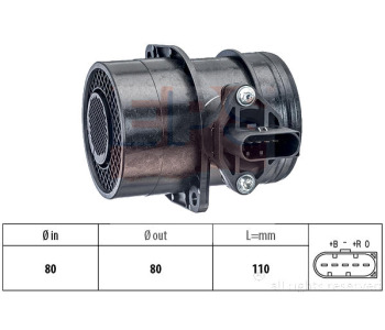 Измерител на масата на въздуха EPS за AUDI A4 (8EC, B7) от 2004 до 2008